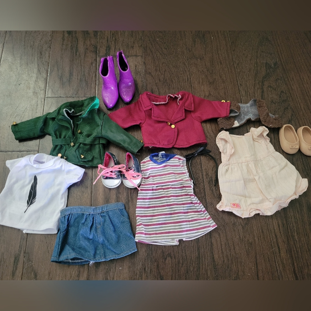 Kids Doll Clothing and Accessories Set
